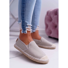 Kvinnors Espadrilles Cross Jeans Grå DD2R4104 1