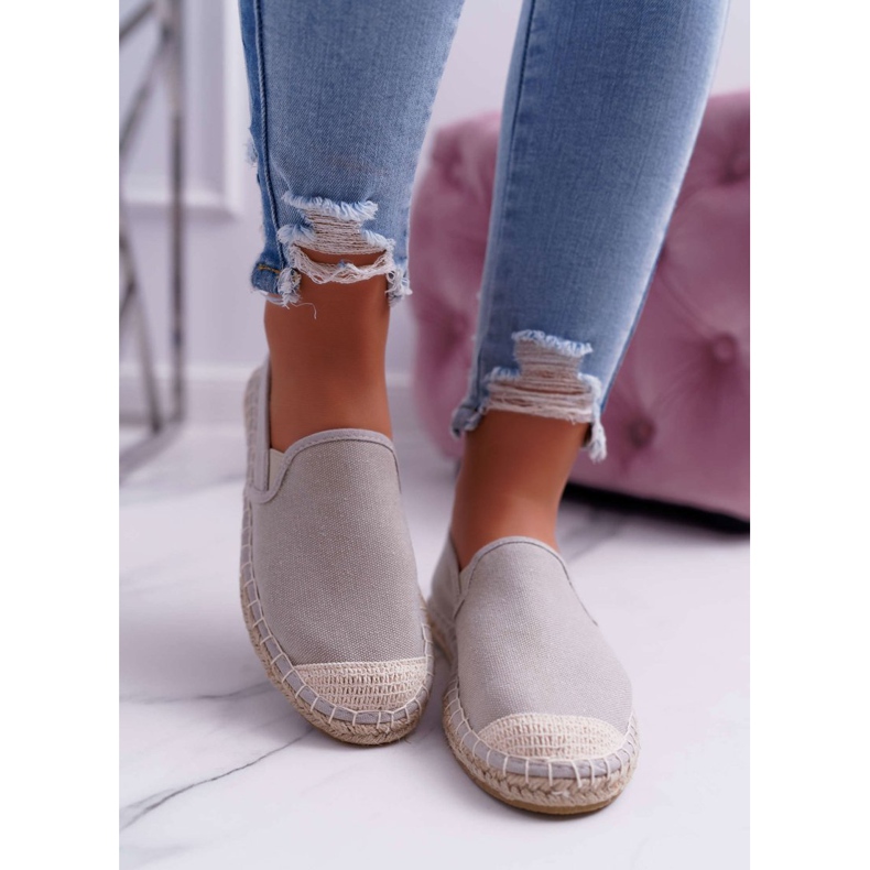 Kvinnors Espadrilles Cross Jeans Grå DD2R4104 2