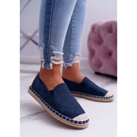Kvinnors Espadrilles Cross Jeans Marinblå DD2R4108 1