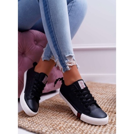 Kvinnors Sneakers Cross Jeans Svart DD2R4060 1