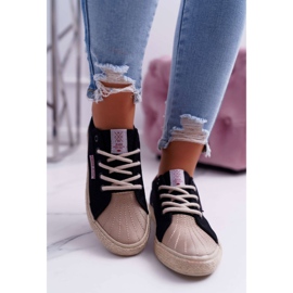 Kvinnors sneakers Cross Jeans Svart DD2R4093 2