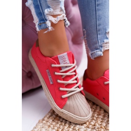 Kvinnors sneakers Cross Jeans Rosa DD2R4096 2