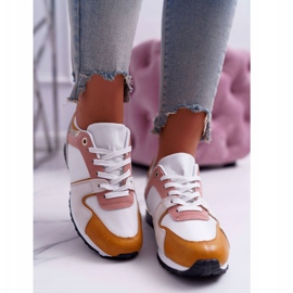 FJ1 Kvinnors sportskor Gul Merido vit mångfärgad 2