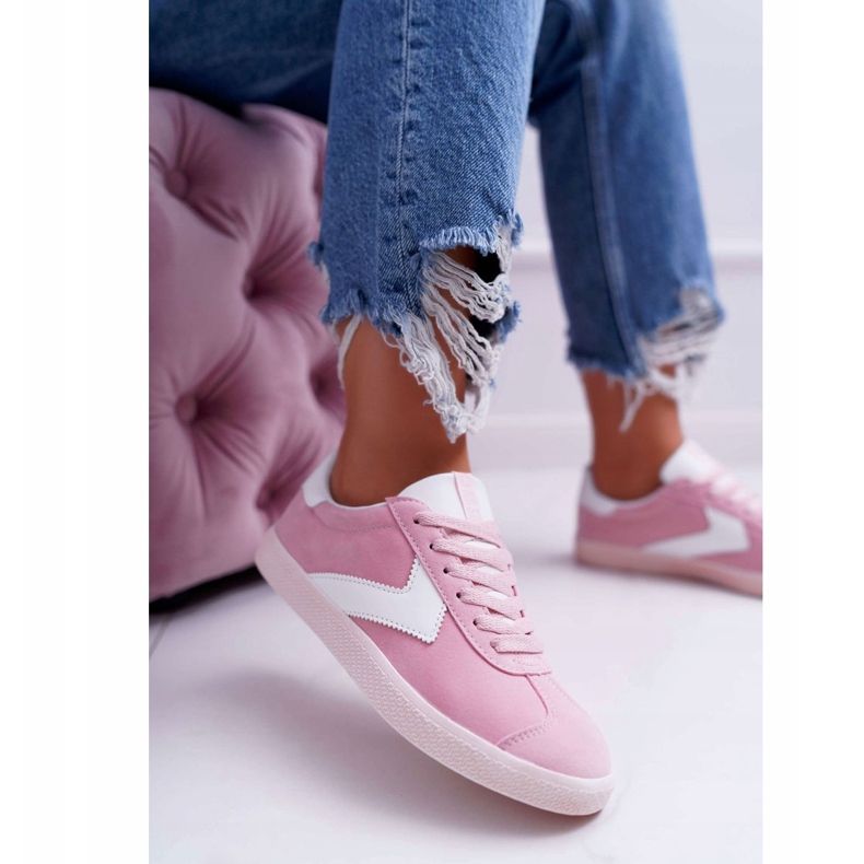 Kvinnors sportskor Big Star Pink DD274295 rosa 1