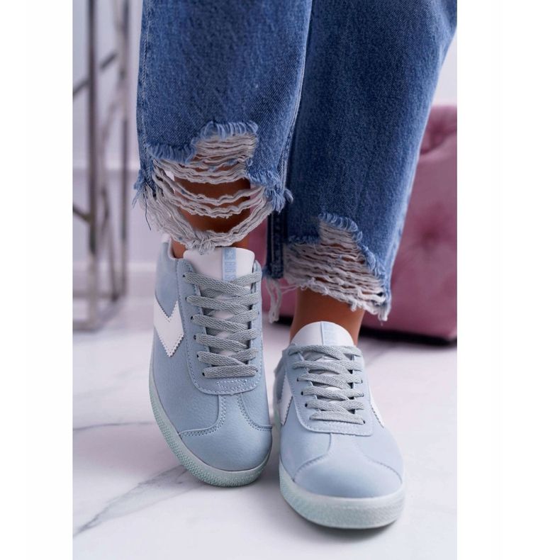 Kvinnors sportskor Big Star Blue DD274301 blå 2