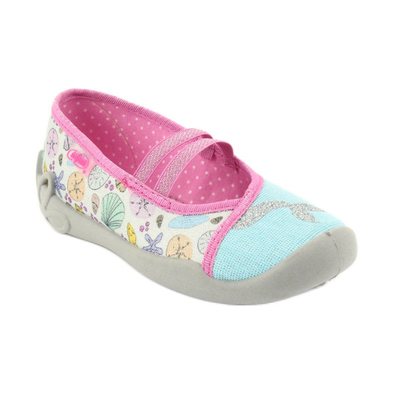 Befado barnskor 116X264 violett blå rosa grå grön gul 1