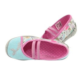 Befado barnskor 116X264 violett blå rosa grå grön gul 5