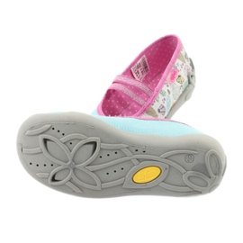 Befado barnskor 116X264 violett blå rosa grå grön gul 4