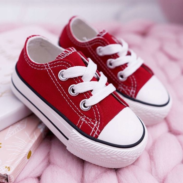 FRROCK Barns röda Filemon Classic Sneakers 1