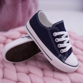 EVE Marinblå Filemon ungdomsskor Sneakers 1