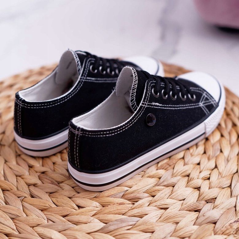 EVE Barnskor Svart Justika 2