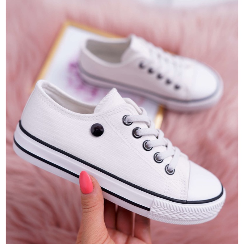 EVE Barnskor Vit Justika 1