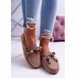 Dam Loafers Lu Boo Bekväm Beige Plummy 2