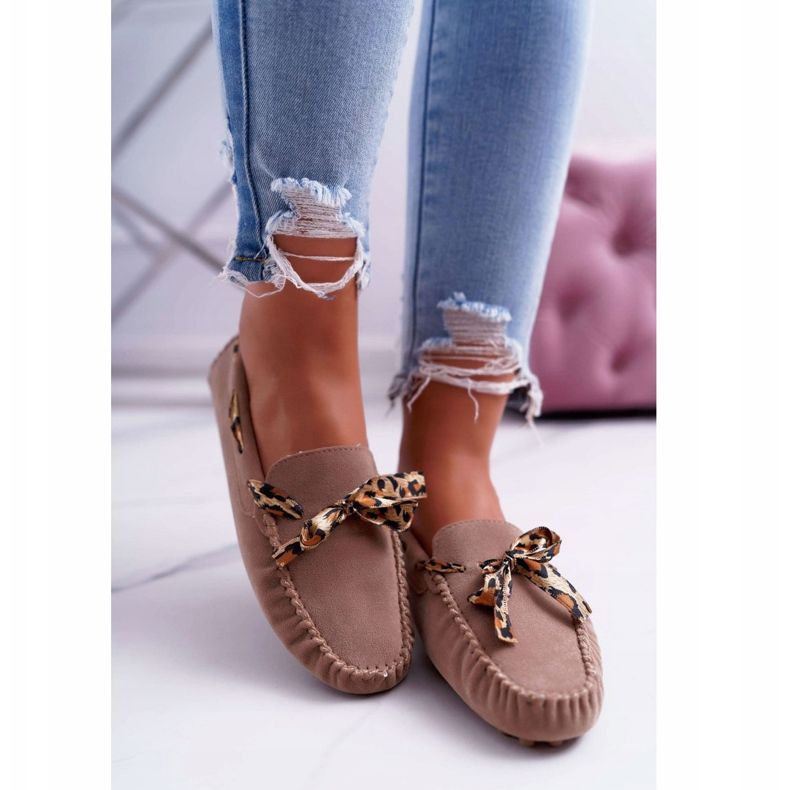 Dam Loafers Lu Boo Bekväm Beige Plummy 2