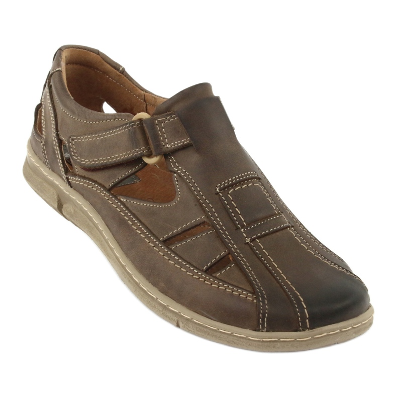 Riko 458 comfort herr sandaler kaki 1