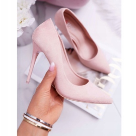 SEA Rosa Yanna Stilettos för mocka 1