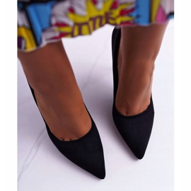 PS1 Svart Yanna stilettos för mocka 2