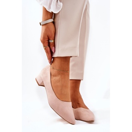 PS1 Klassiska dampumps mocka Beige Rheya 1