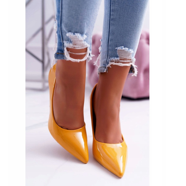 PS1 Gula Yanna höga klackar för kvinnor 2