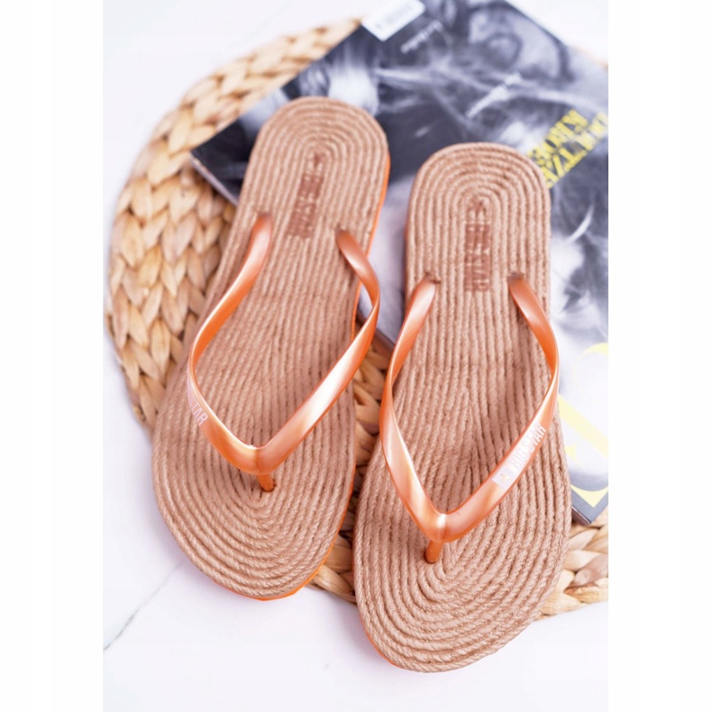 Dam Tofflor Flip-flops Big Star Orange AA274A120 1