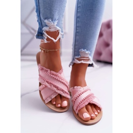 Dam Material Tofflor Vices 7269 Rosa Jamen 2