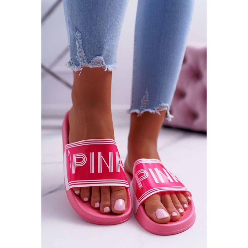 Rosa Vrita tofflor för kvinnor 2