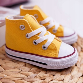 FRROCK Barnens klassiska höggula filemon -sneakers 1