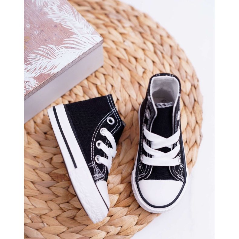 FRROCK Svarta Filemon Classic -sneakers för barn 2