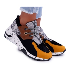 FRJEIN Kvinnors sportskor Snake Mix Timoti mångfärgad 1