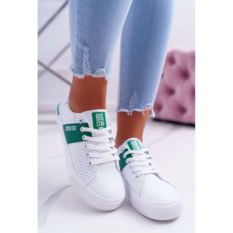 Dam Sneakers Big Star White EE274336 vit 2
