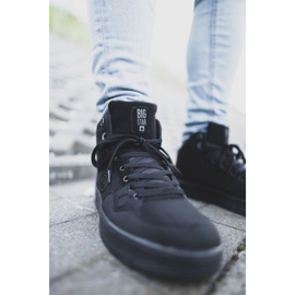 Mäns sportskor Big Star High Black EE174433 svart 2