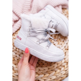 Barnflickstövlar Big Star White EE374079 vit 2