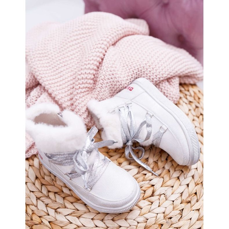 Barnflickstövlar Big Star White EE374079 vit 1