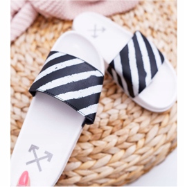 Aynna vita tofflor för kvinnor svart 1