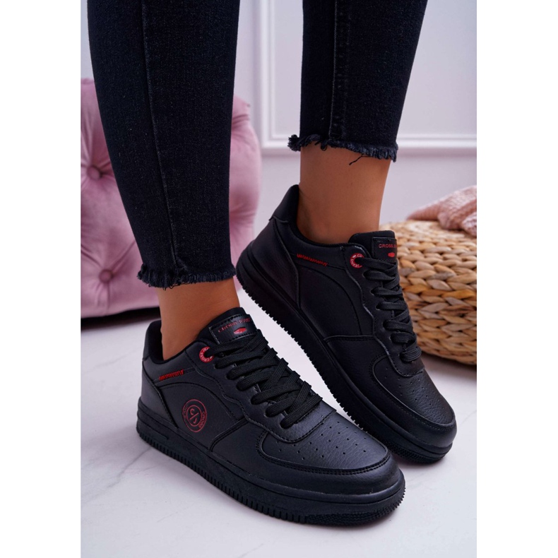 Cross Jeans Dam Svarta Sneakers EE2R4144C 2