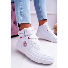 Kvinnors sneakers Cross Jeans High White EE2R4145C vit 1