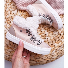 Barnens flickskor Sneakers Big Star Pink EE374015 rosa 1