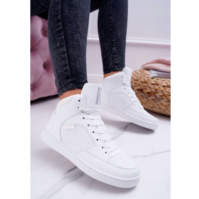 Dam Sneakers Big Star High White EE274210 vit 1