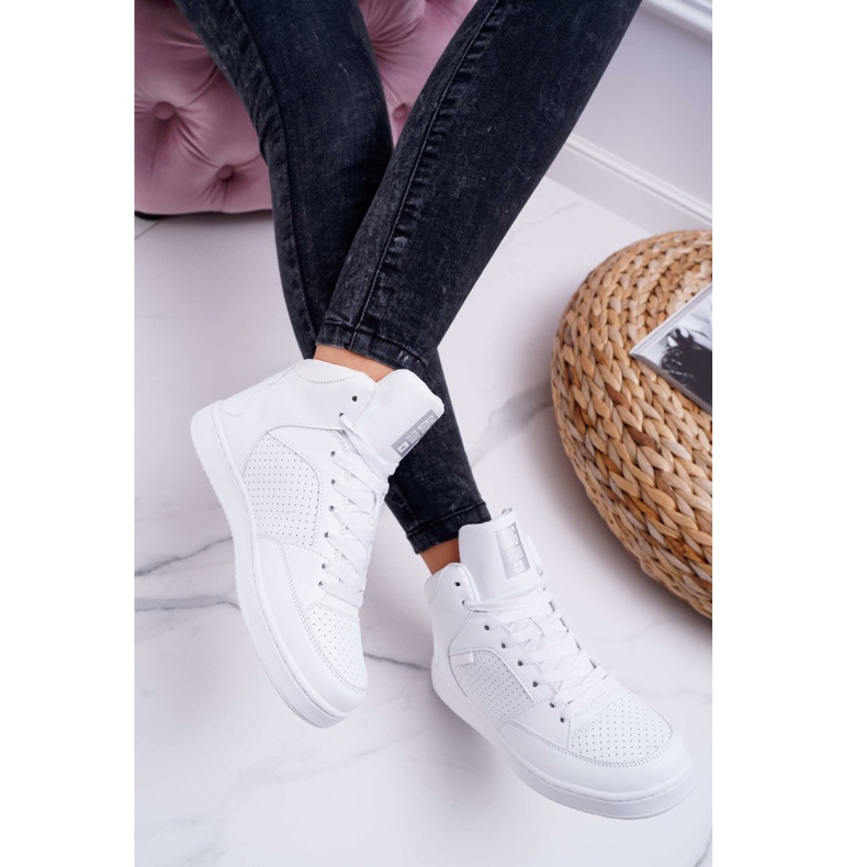 Dam Sneakers Big Star High White EE274210 vit 2