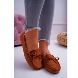 S.Barski Dam Loafers Mocka Camel S. Barski Gustoben brun 2