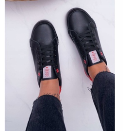 Cross Jeans Dam Svarta Sneakers EE2R4019C röd 2