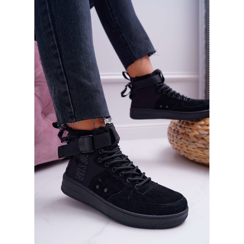 Dam Sneakers Black Big Star EE274662 svart 2