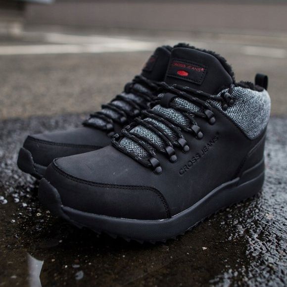 Herrvandringsskor Cross Jeans Svart EE1R4113C 1