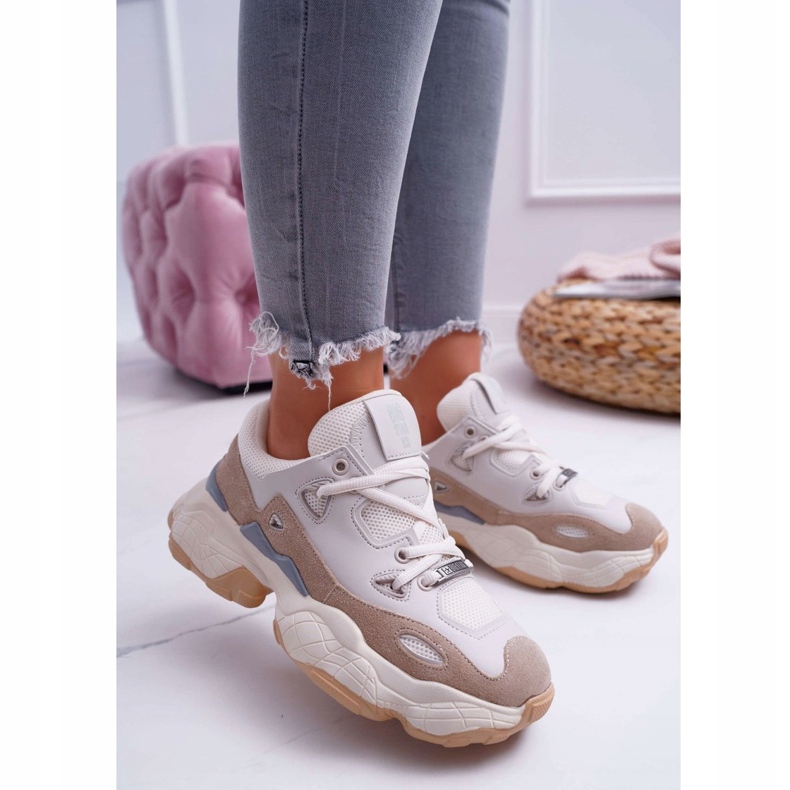 Kvinnors sportskor Big Star av Daniel Lopez Beige FF274429 1