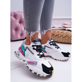 Kvinnors sportskor Big Star av Daniel Lopez FF274415 mångfärgad 1