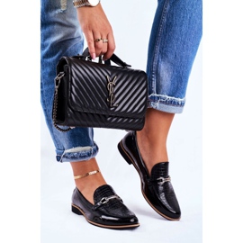 Dam Brogues Maciejka lackerade loafers svart 4099A-01 / 00-1 1