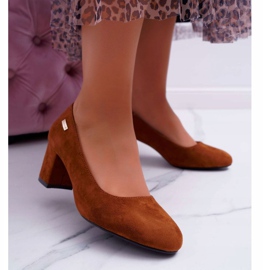 Sergio Leone Black Suede Camel Selva2 brun 1