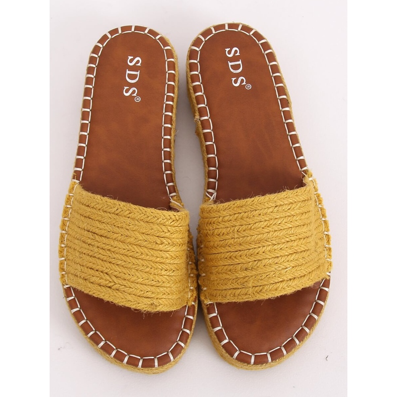 Honey espadrilles tofflor 7970-PL Gul 2