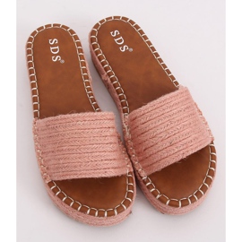 Rosa espadrilles tofflor 7970-PL Rosa 1