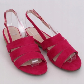 Fuchsia espadrilles sandaler 9291 Fuxia rosa 1